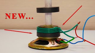 How to Make a Free Power Generator Using Large Magnets and a Speaker