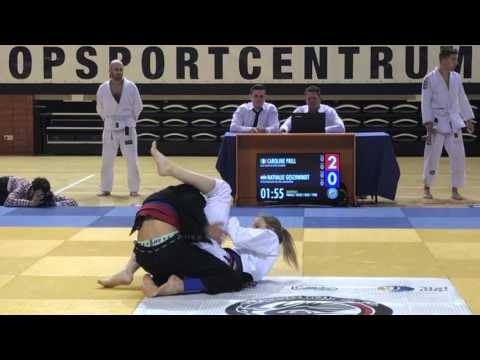 UAEJJF Netherlands 26/02/17 Nathalie Geschwindt - Caroline Prill