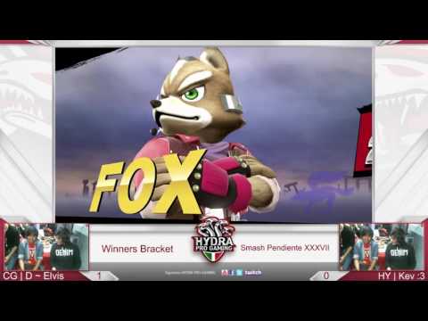 SP XXXVII - CG | D~Elvis (Fox) Vs. HY | Kev :3 (Ness) SSB4 Tournament - Smash Wii U - Smash 4