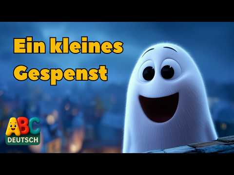 👻 Ein kleines Gespenst 🎵 Lustiges Kinderlied für Halloween & Gute Nacht | Kindergarten & Vorschule