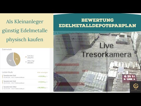 Sparplan auf physische Edelmetalle: Bewertung und Erläuterung Solit-Edelmetalldepot