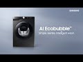 Samsung AI Ecobubble Washing Machine Simple Gentle Intelligent Wash