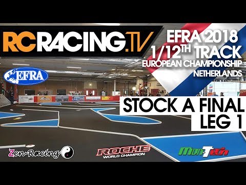EFRA 1/12th Track Euros 2018 - Stock A Final Leg 1