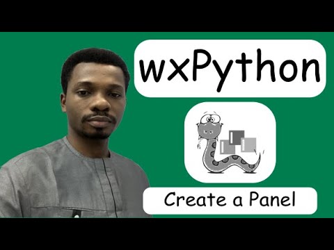 Wxpython Tutorial 2 Create A Panel