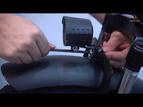 ADO E-bike Install the fender