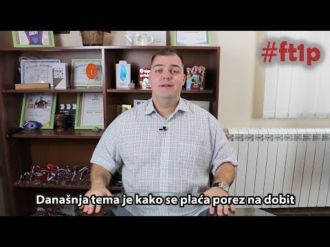 Kako se plaća porez na dobit? – FT1P