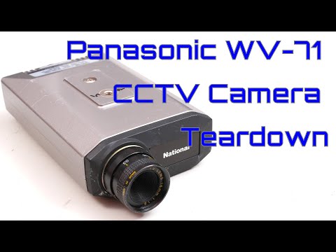 EW0043 - Panasonic WV 71 CCTV Camera Teardown