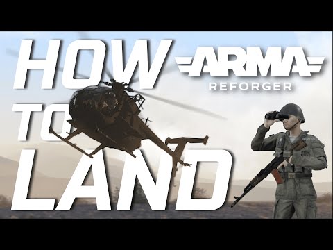 Arma Reforger Helicopter Landing Tutorial 