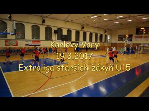 2017 0319 Basket U15 Extraliga U15 Lokomotiva Karlovy Vary - Sokol Hradec Králové