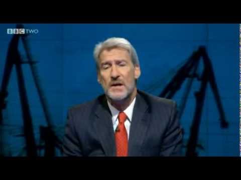 Jeremy Paxman Newsnight appears with beard August 2013