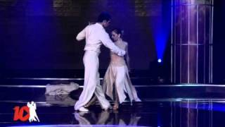 Maxi Copello y María Blanco bailan en una producción especial de 10Tango