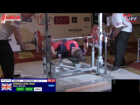 Sub-Junior Men, 53kg - 120+kg - 2017 IPF Classic Bench Press World Championship
