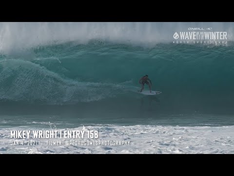 Mikey Wright at Pipeline, Jan 4, 2021