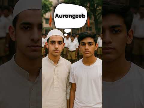 Aurangzeb in RSS shakha! 😳