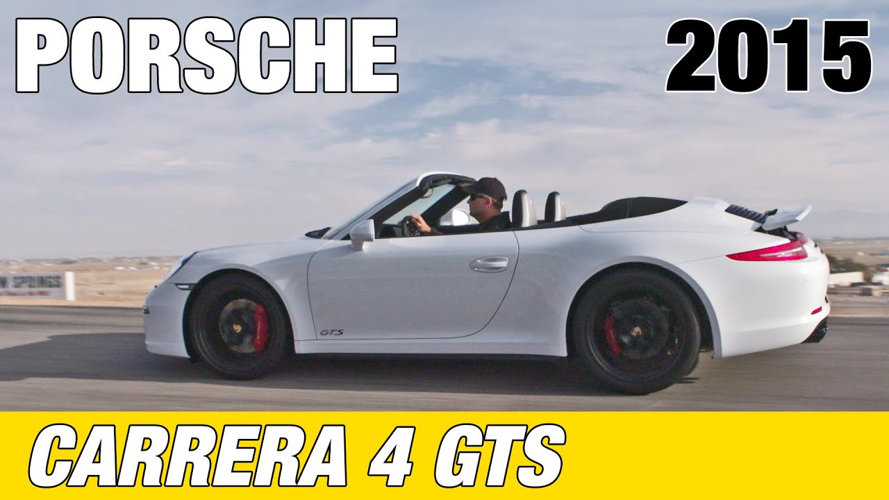 2015 Porsche 911 Carrera 4 GTS Cabriolet in California