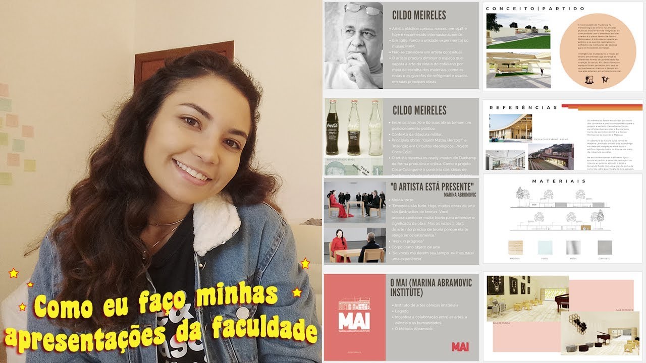 COMO FAÇO MINHAS APRESENTAÇÕES DA FACULDADE | Projetos e seminários