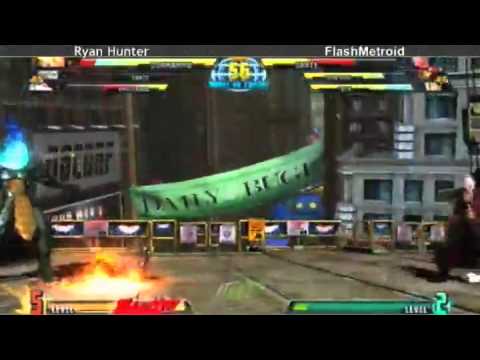 6-2-11 Ryan Hunter (Dante/Amaterasu/Dormammu) vs FlashMetroid (Iron Man/Dante/Tron) 2 - MvC3