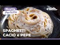 SPAGHETTI WITH PECORINO AND PEPPER (CACIO E PEPE): Authentic Italian recipe by Giallozafferano😎🤤🍴🍝