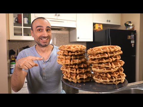 HOW TO MAKE THE MOST AUTHENTIC AND DELICIOUS LIEGE WAFFLES - Expertly cooked by a real Belgian