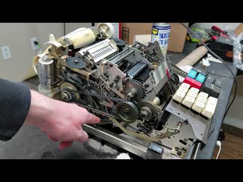 1967 Marchant 212 Mechanical 4 Function Printing Calculator (Diehl Decima)