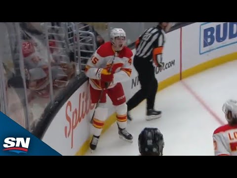 Flames' Sam Morton And Zayne Parekh Earn Their First Career Goals