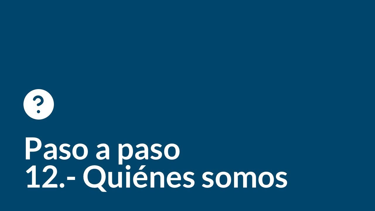 Crea tu web desde cero paso a paso | Capítulo 12 | Quiénes somos