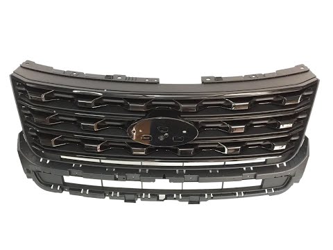 Решетка радиатора grill Ford Explorer 2016-2017 FB5Z8200AB черная - фото 1 - id-p1908803164