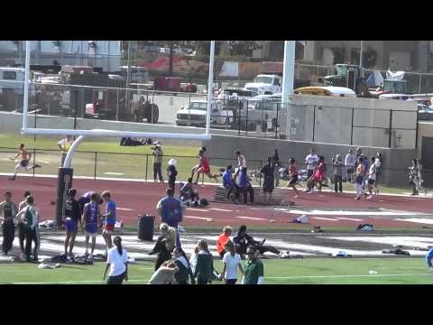 FSB 4x100m Relay at Sunset Finals 5-8-14 - Los Alamitos Boys