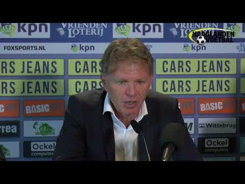 Fons Groenendijk  na ADO Den Haag - AJAX (17-09-2017)