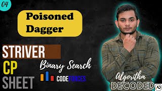 Poisoned Dagger 1613C | Striver CP Sheet | Binary Search | Codeforces | Competitive Programming