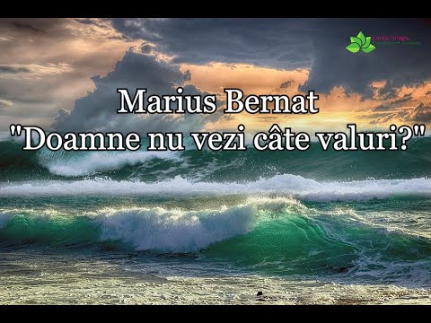 Marius Bernat “Doamne, nu vezi câte valuri?”