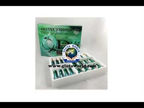 Glutax 23000gk dna glutokines skin whitening 4 sessions inje...