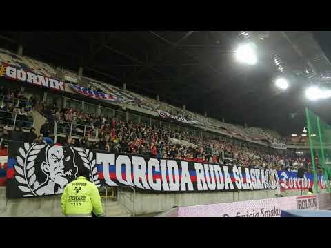 "JADYMY DURŚ" - doping Górnika w meczu z Pogonią Szczecin w Zabrzu 29.02.2020