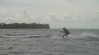 preview picture of video 'first time to wakeboard'