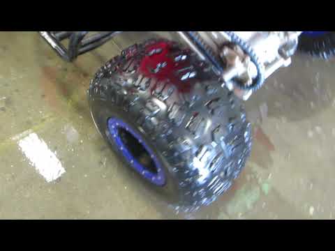 TRX450ER 9 inch Rear Beadlock Rings From 2008 Honda TRX 450ER 17