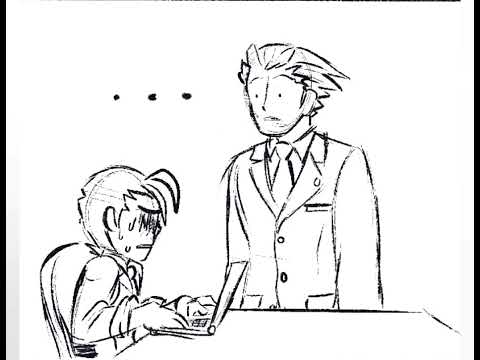 Phoenix Wright Ace Attorney Comic dub: “Thanks Dad!”