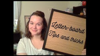 Letterboard Hacks!!