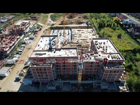 Sosnowiec ul.Klimontowska - Nowa inwestycja deweloperska. Wrzesień 2021r.