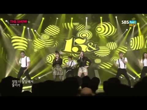 Live HD 140603 15 피프틴앤드   Sugar슈가 @SBS The Show