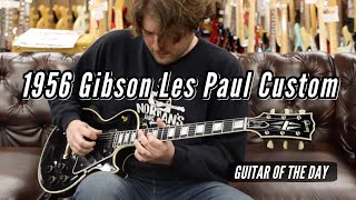 Video thumbnail for 1956 Gibson Les Paul Custom | Guitar of the Day - Norman's Birthday!!! by Normans Rare Guitars