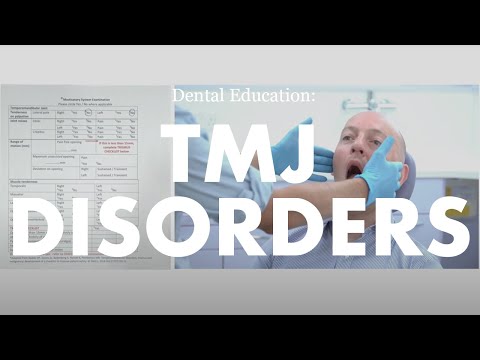 Temporomandibular Disorders - one minute examination and checklist
