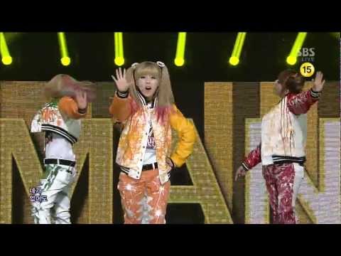 TINY-G (TINY JIN) [MINIMANIMO] @SBS Inkigayo Popular song 20130203
