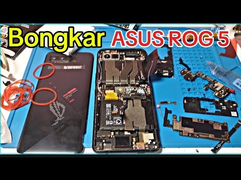 Bongkar ASUS ROG 5 UNTUK MELIHAT KOMPONEN DALAMAN MESIN NYA