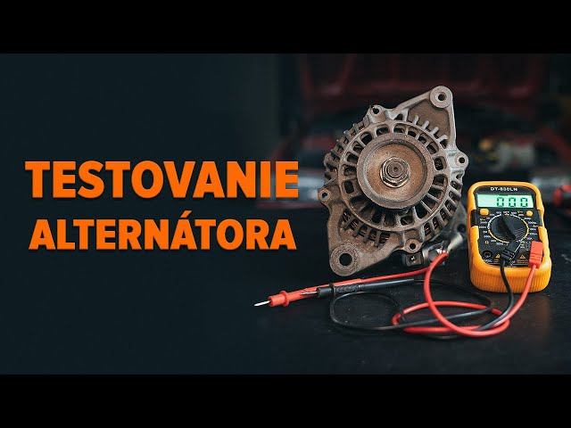 Pozrite si video sprievodcu ako vymeniť Alternátor na RENAULT KANGOO BE BOP (KW0/1_)