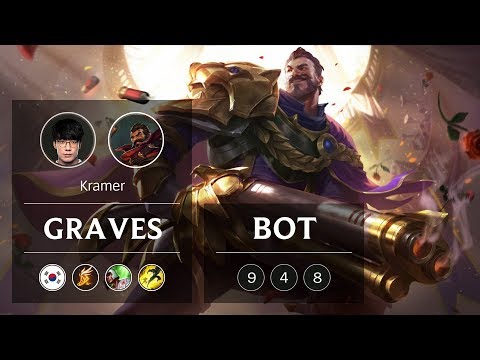 Graves ADC vs Ezreal - KR Challenger Patch 8.24