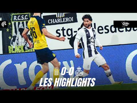 Croky Cup demi-finale aller highlights : Sporting de Charleroi - Union Saint-Gilloise 25/26