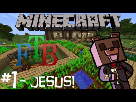 FTB Yogcraft - w/ Dapaka - Ep 1 - Jesus!