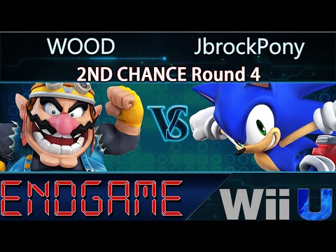 Endgame 2ND CHANCE Round 4 - WOOD (Wario) vs JbrockPony (Sonic)