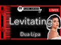 Levitating (LOWER -3) - Dua Lipa - Piano Karaoke Instrumental