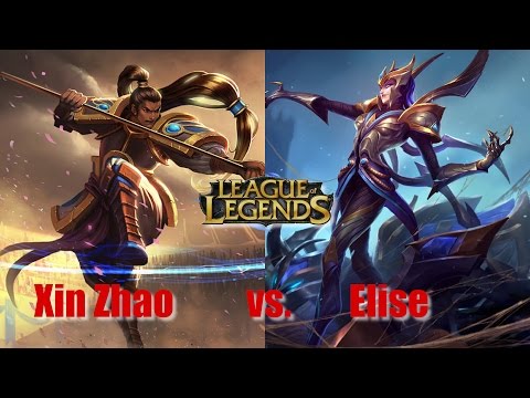 XIN ZHAO VS. ELISE JUNGLE [PATCH 6.19] LEAGUE OF LEGENDS